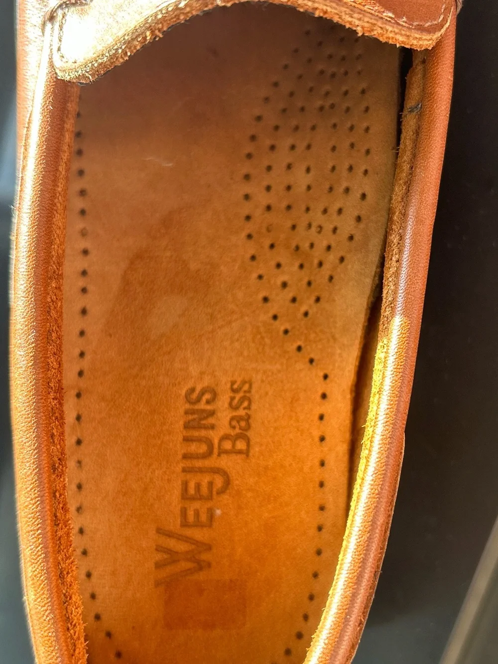 Bass Weejuns MARIETTA II Tassel Kiltie Loafers Womens Size 5.5W Brown Leather - Picture 7 of 10
